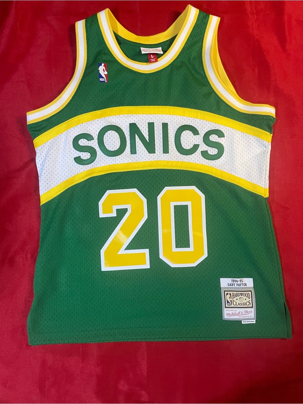 Mitchell & Ness Gary Payton Seattle SuperSonics #20 Swingman Jersey Men’s L